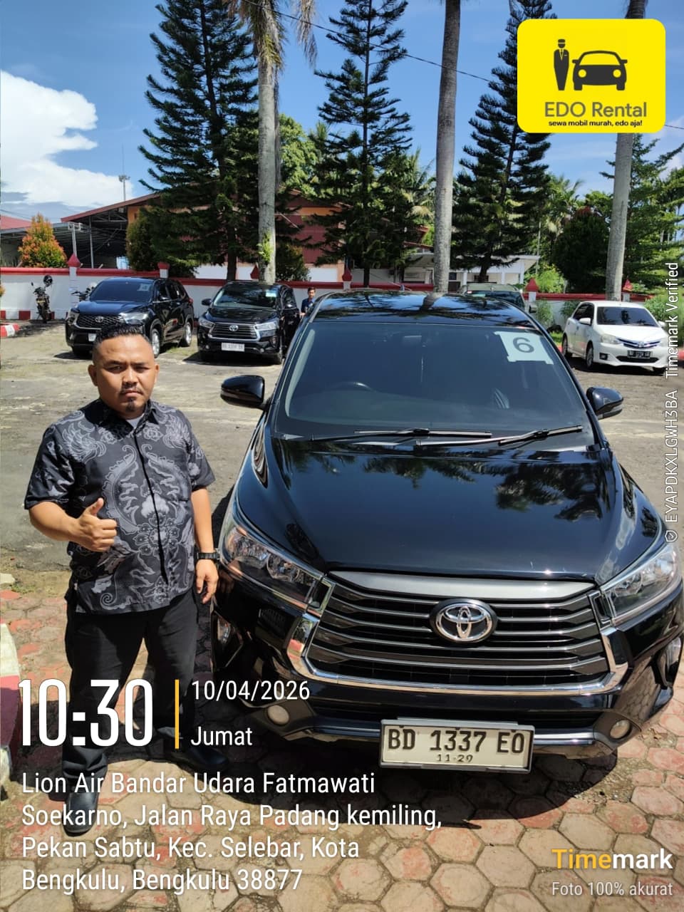 Customer EDO Rent Car