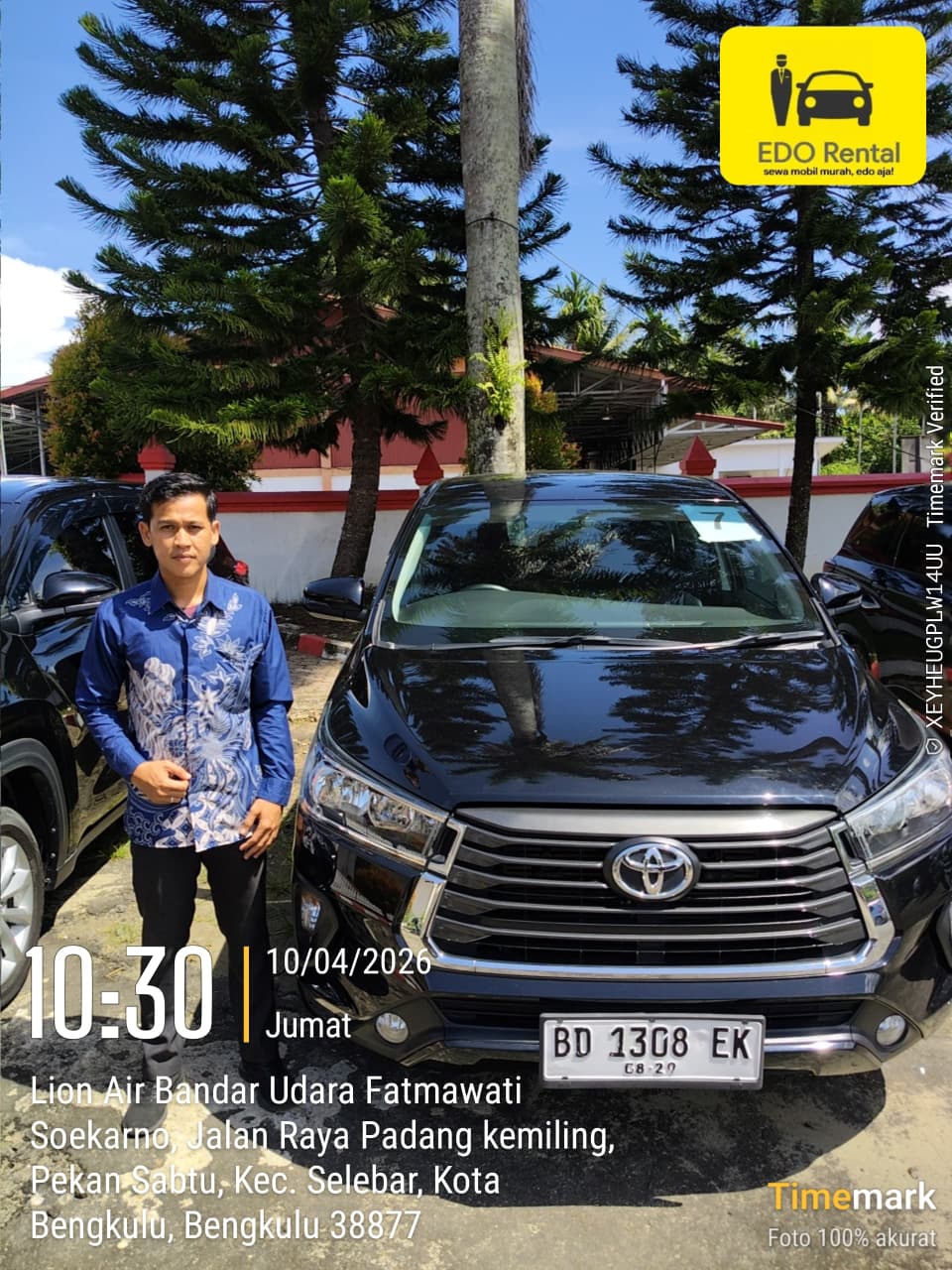 Customer EDO Rent Car