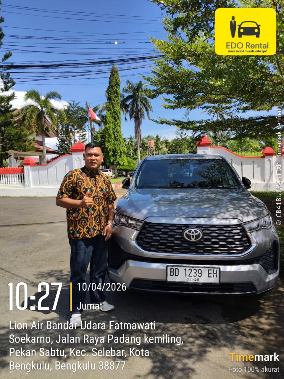 Customer EDO Rent Car