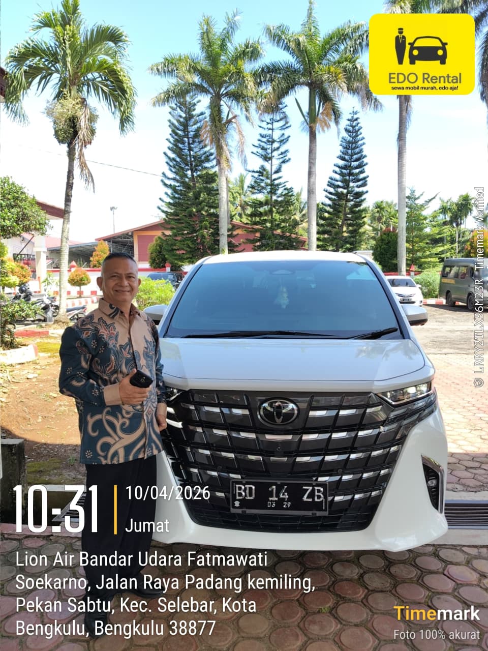 Customer EDO Rent Car